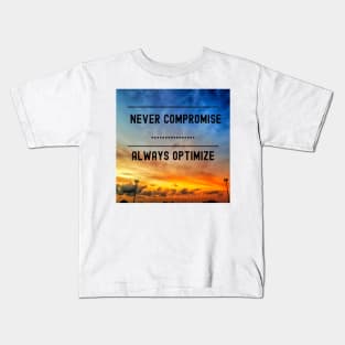 Never Comptomise Kids T-Shirt